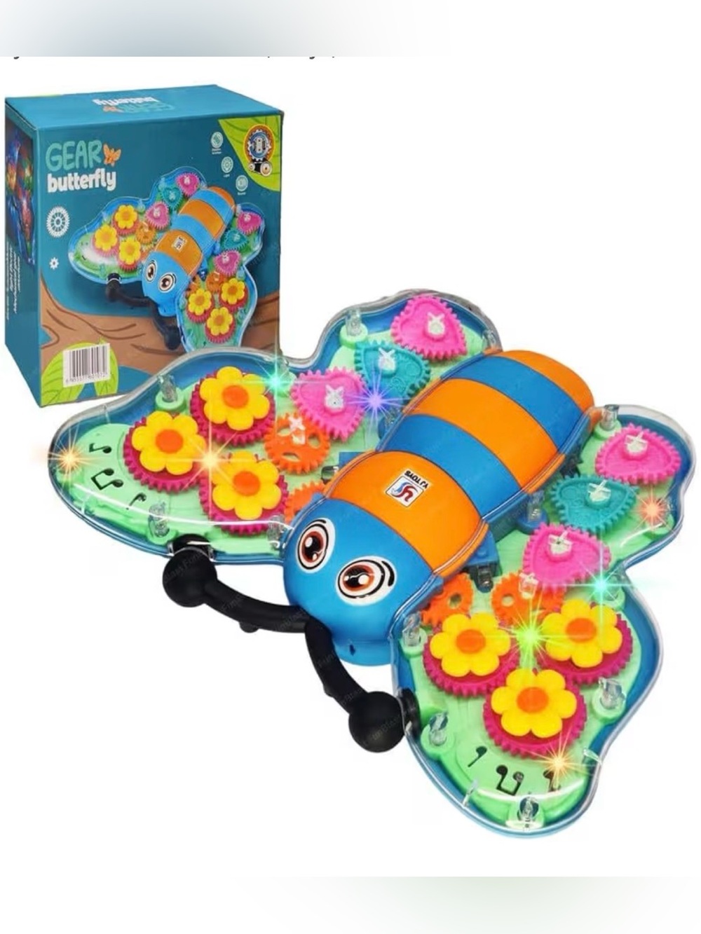 Musical Butterfly with Lights